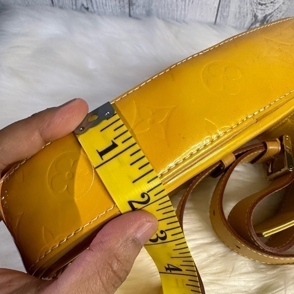 LOUIS VUITTON vernis beltbag / bumbag in mustard - Picture 17 of 17